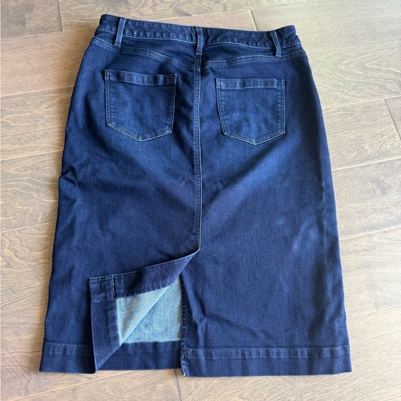 Talbots jeans midi skirt - Picture 9 of 10